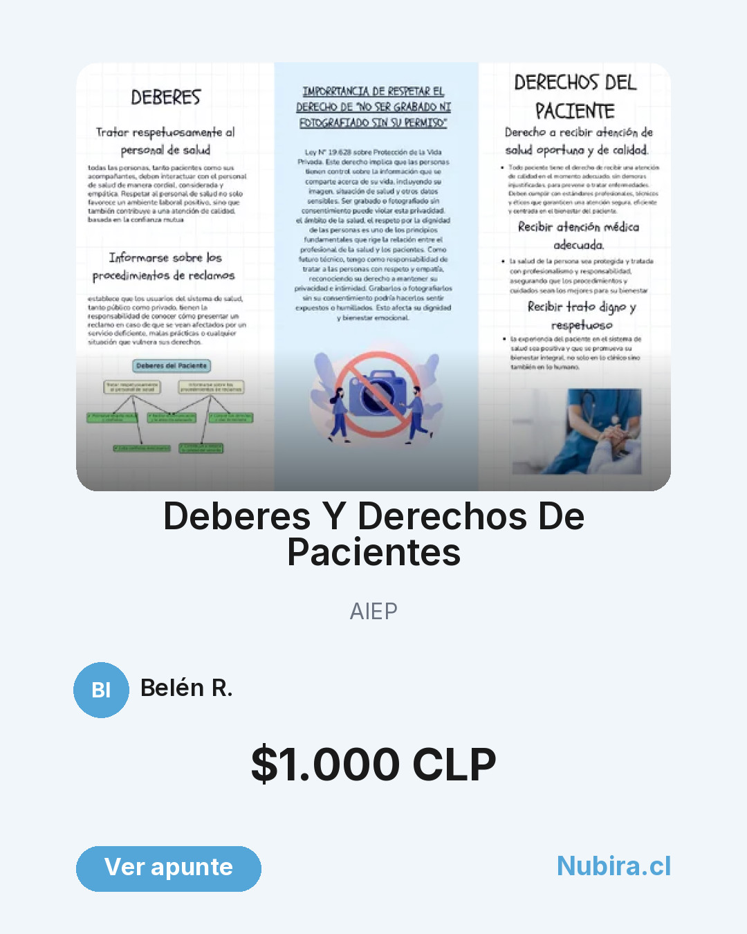 Vista previa publicación