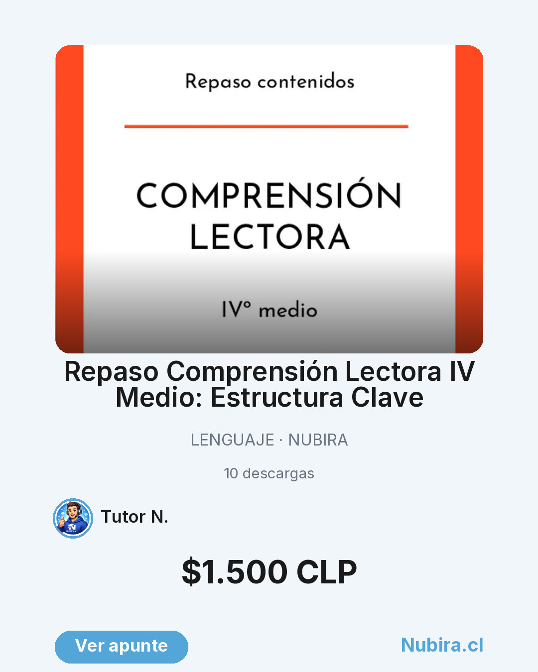 Vista previa publicación