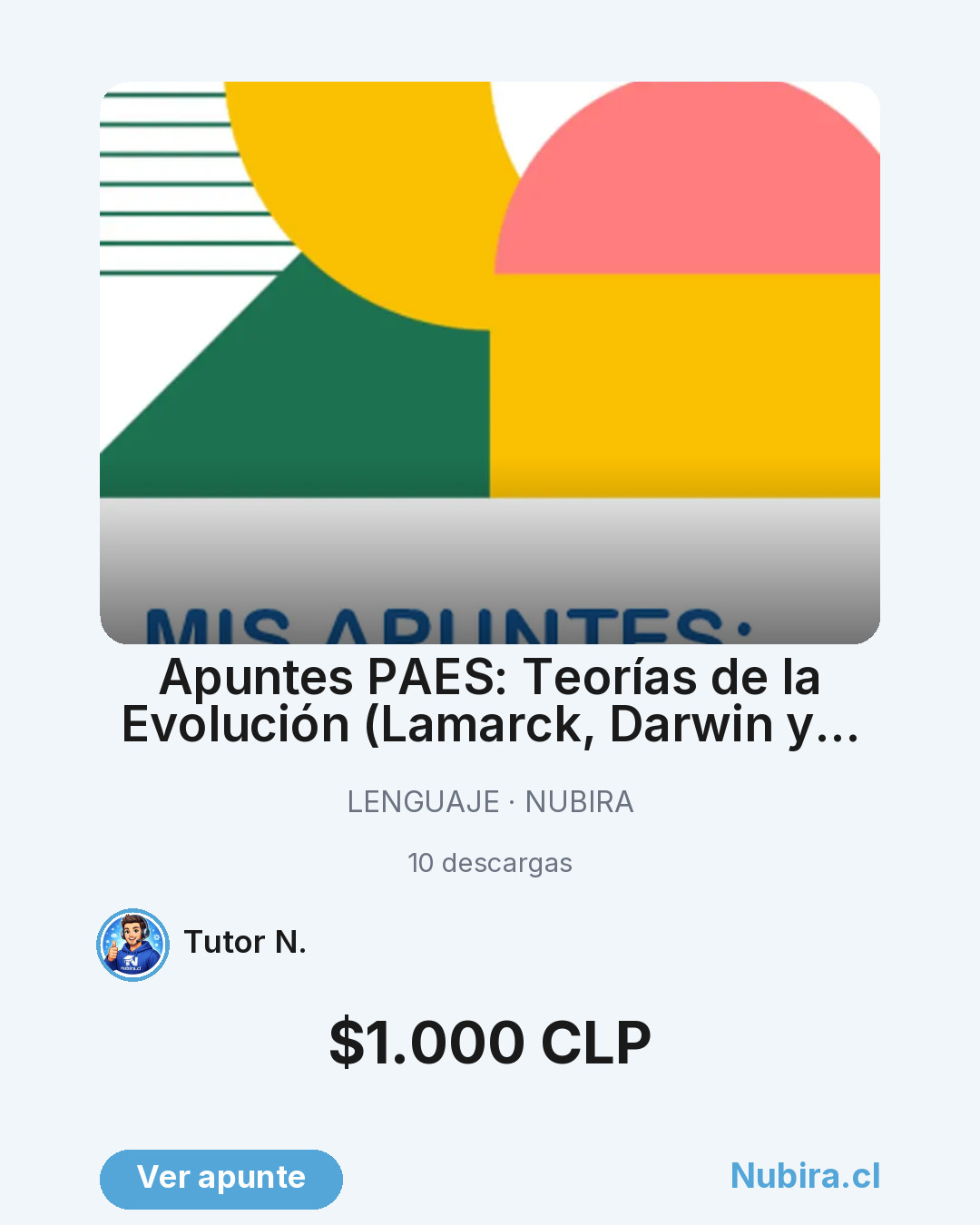 Vista previa publicación