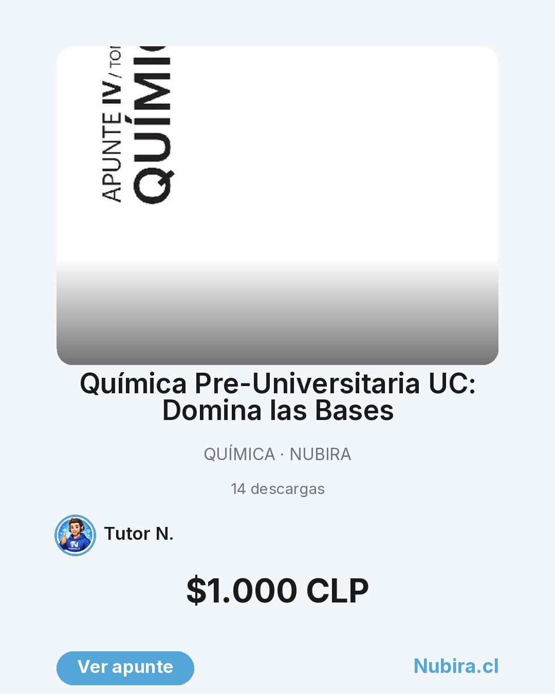 Vista previa publicación