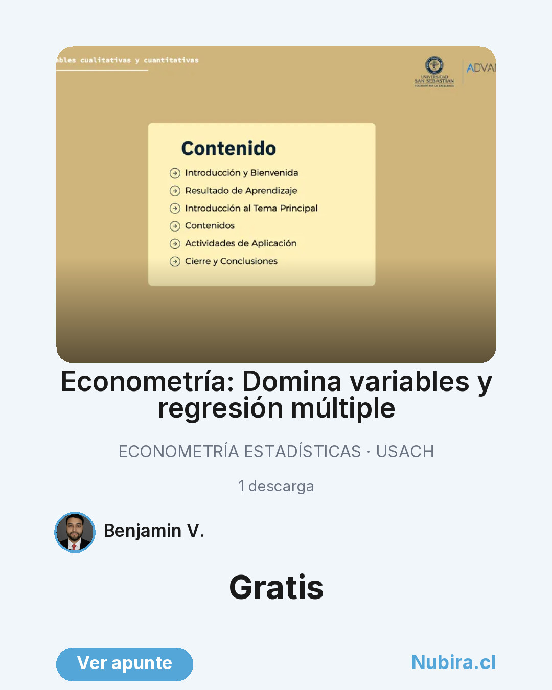 Vista previa publicación