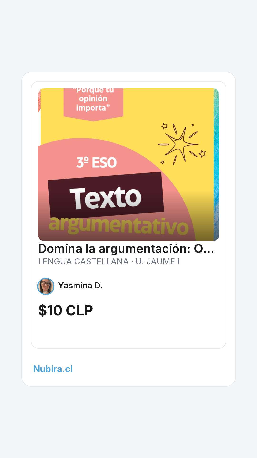 Vista previa historia