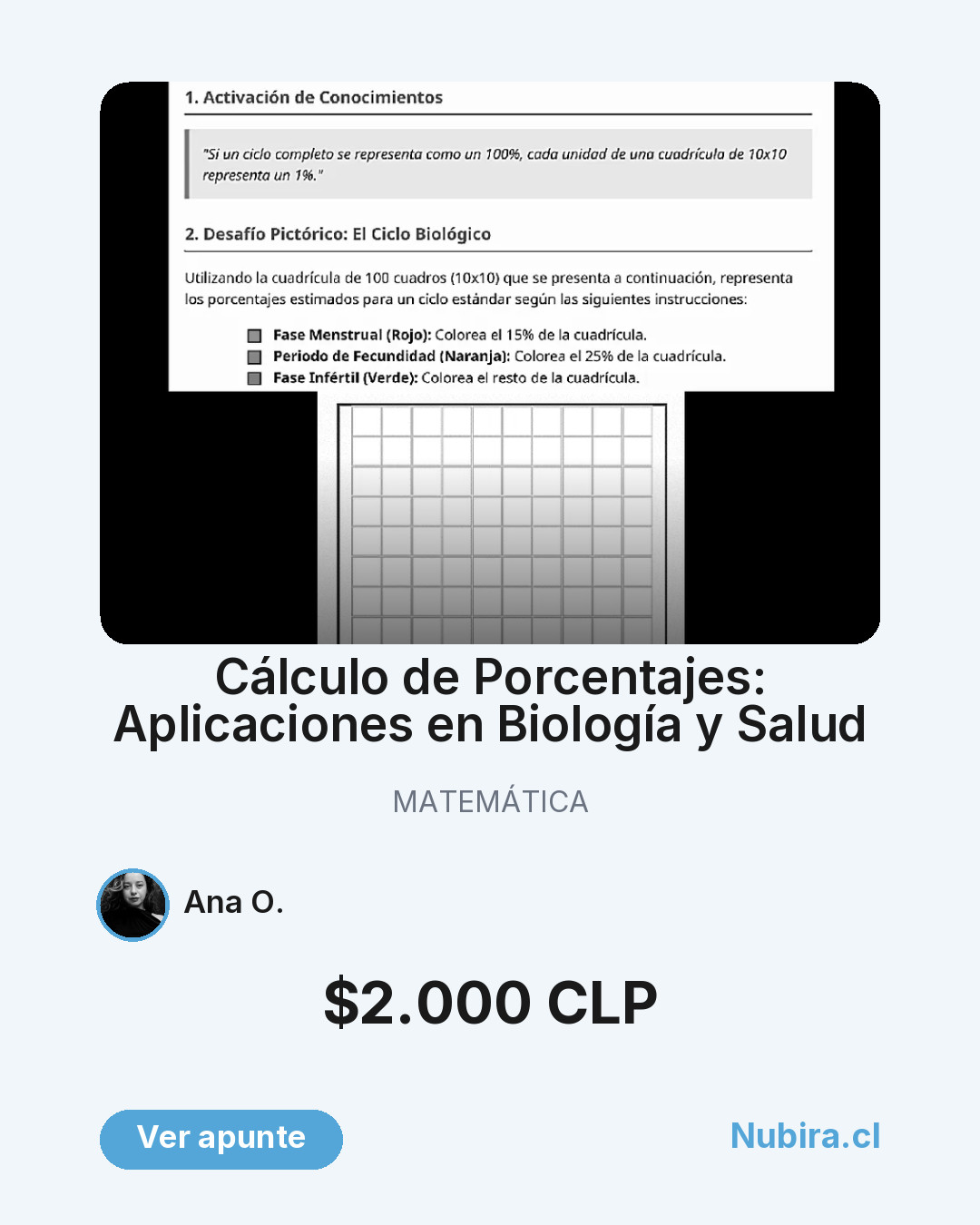 Vista previa publicación