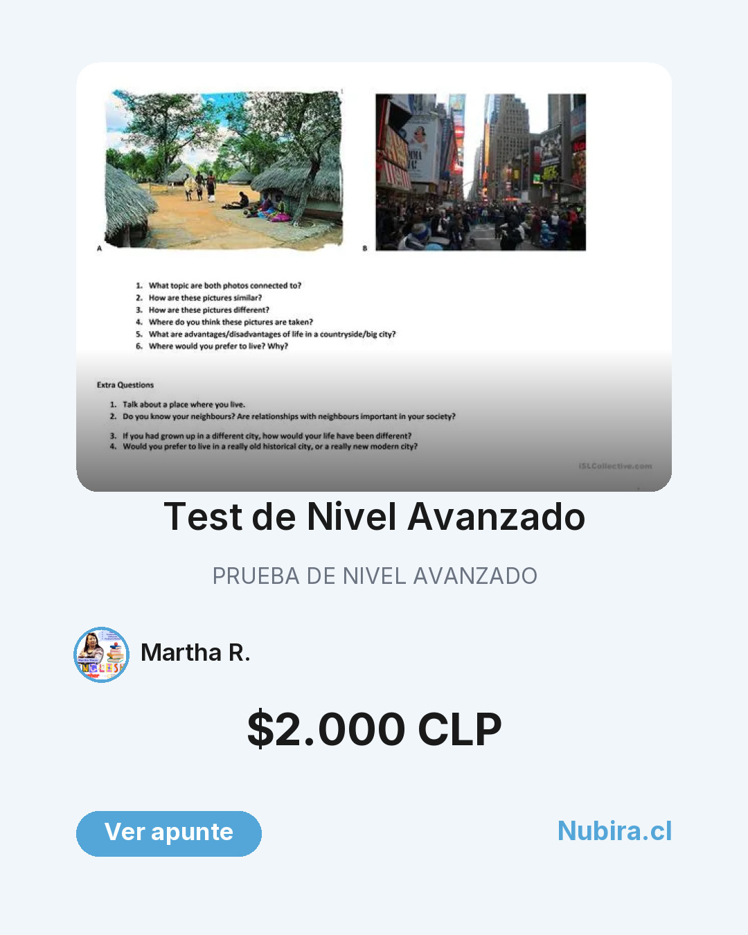 Vista previa publicación