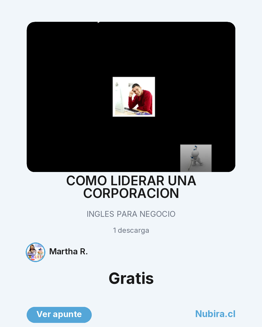 Vista previa publicación