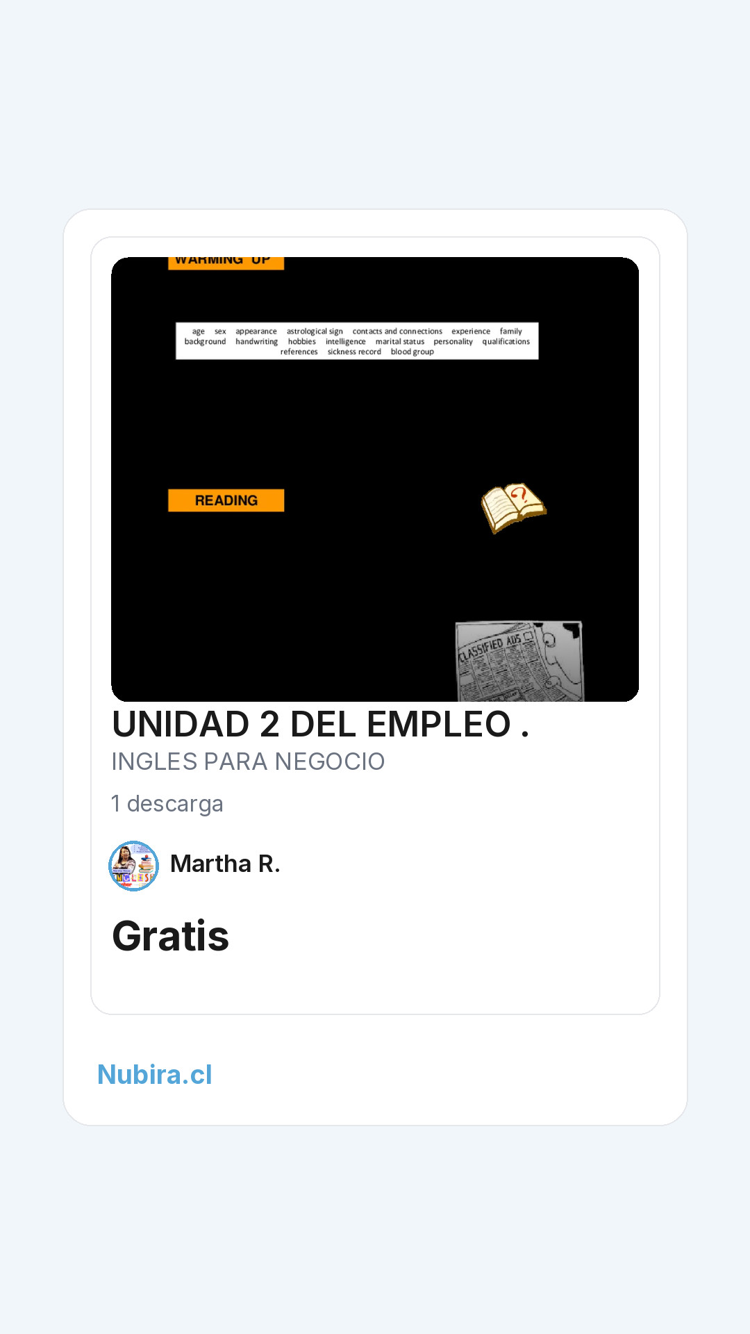 Vista previa historia