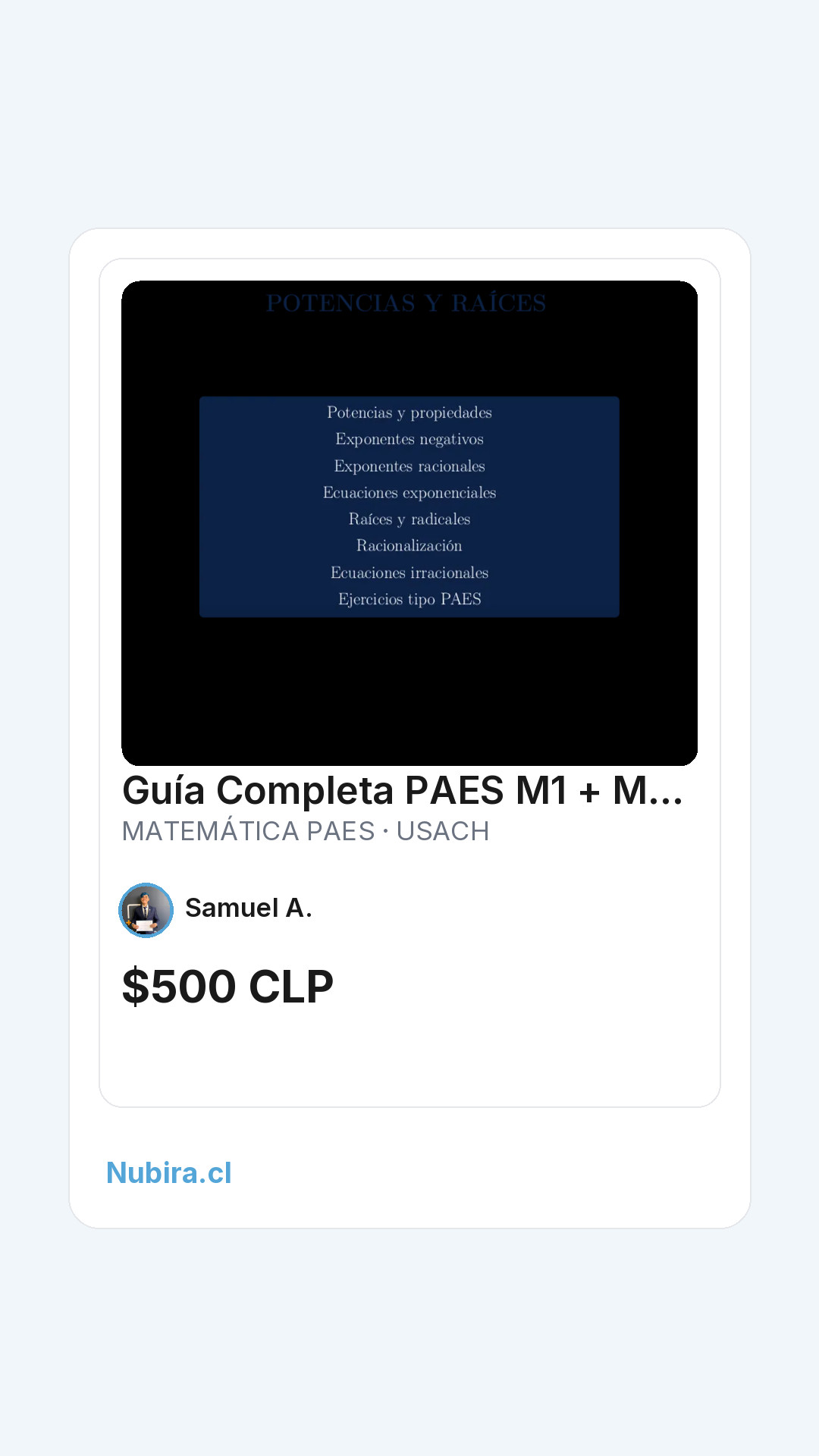 Vista previa historia
