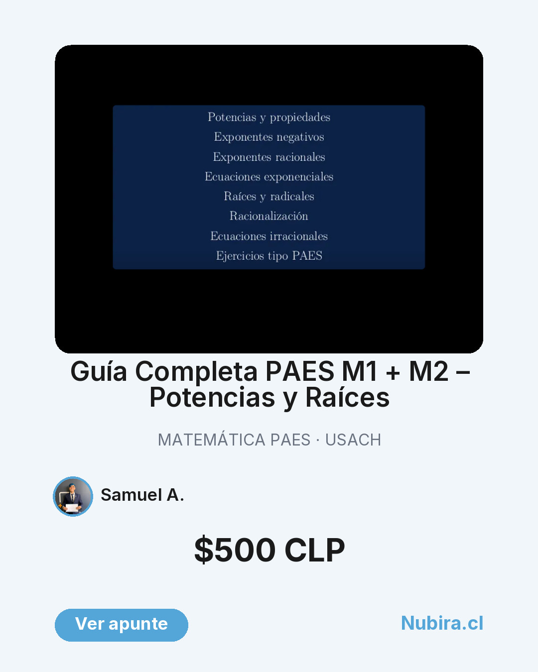Vista previa publicación