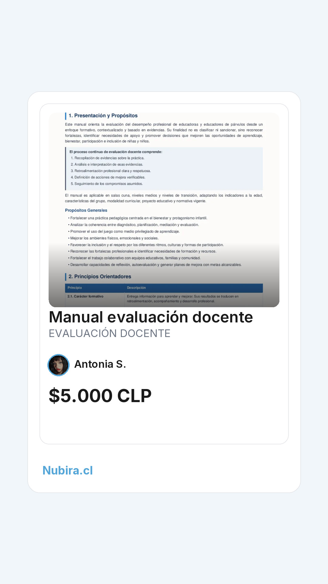 Vista previa historia