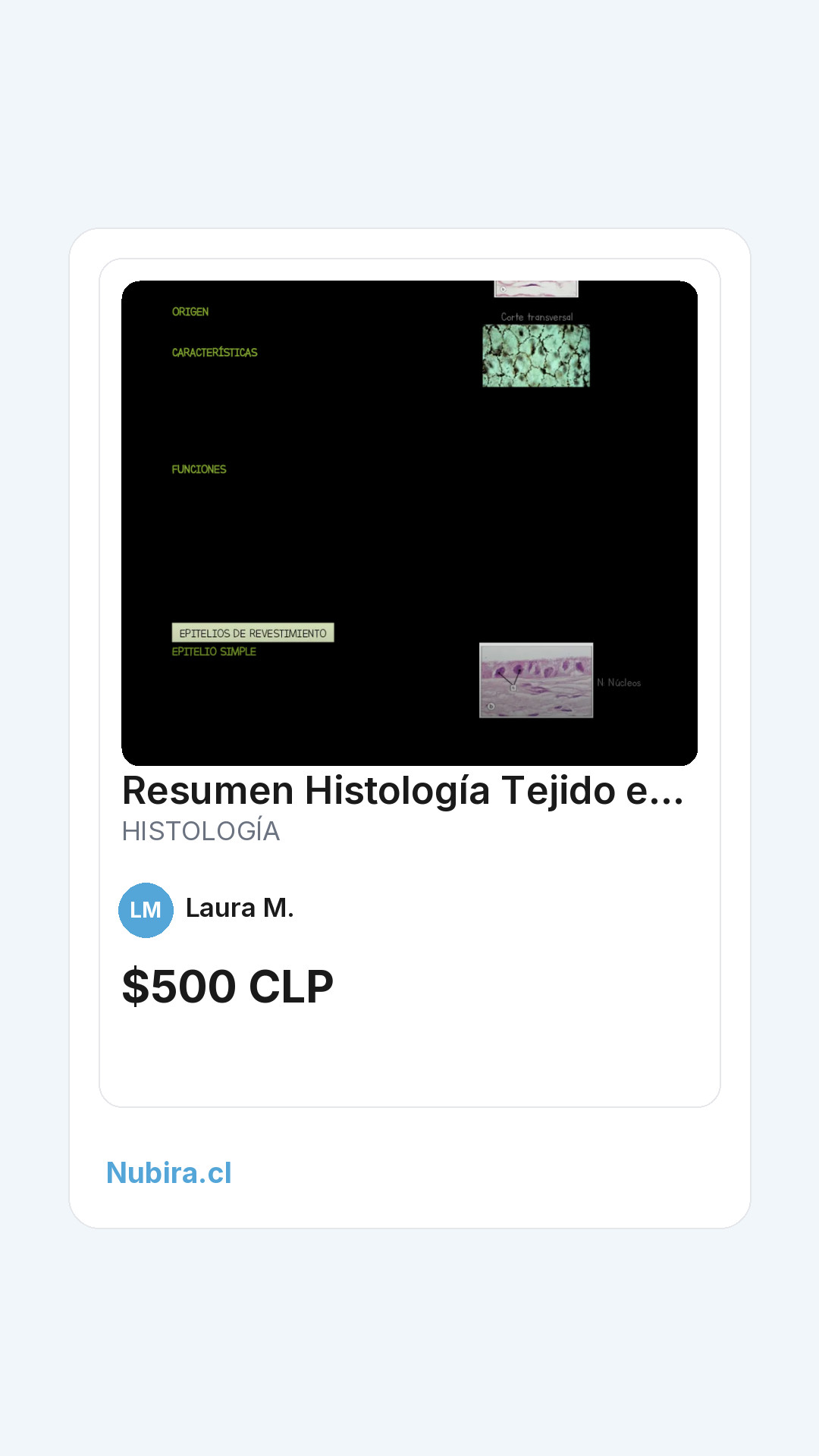 Vista previa historia