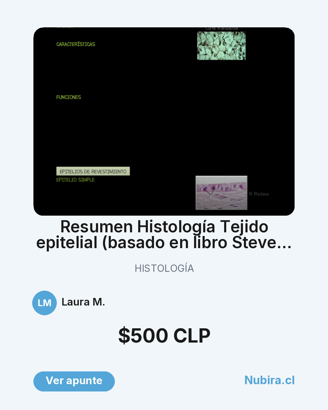 Vista previa publicación