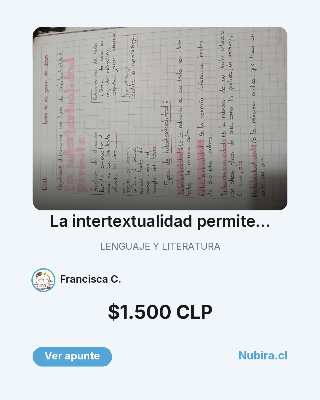Vista previa publicación