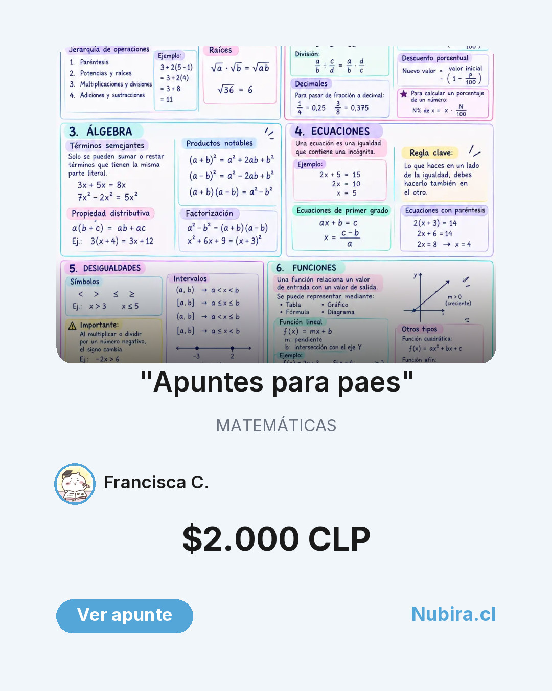 Vista previa publicación