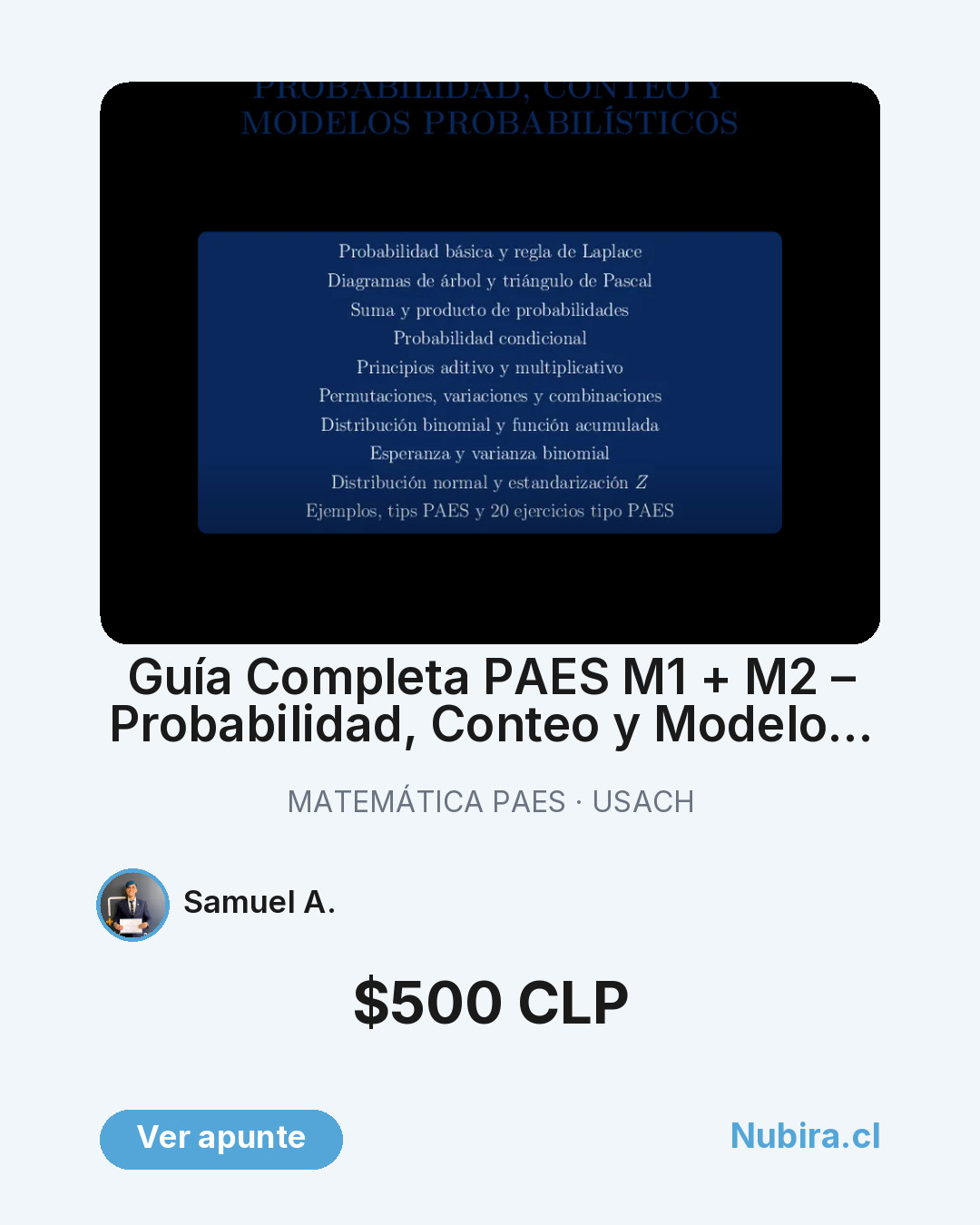 Vista previa publicación