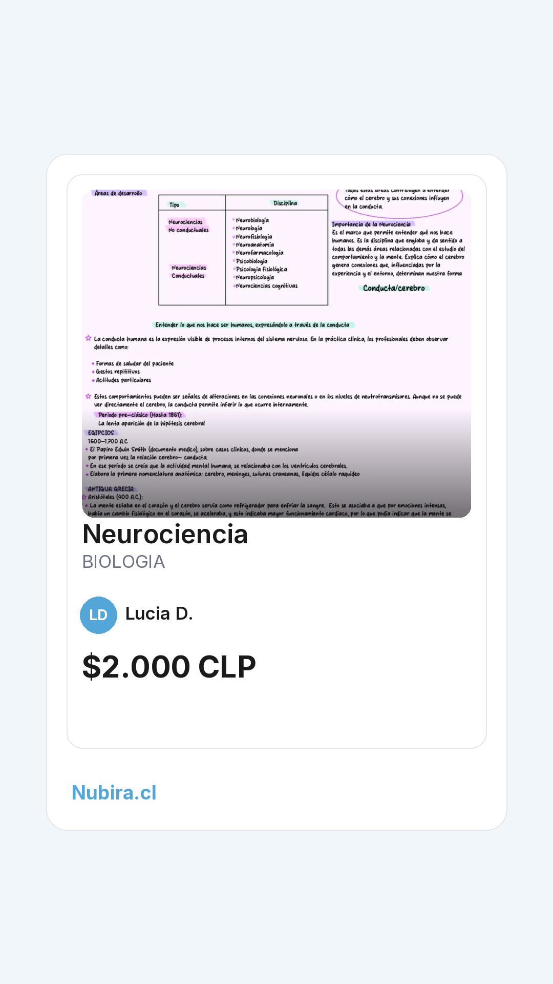 Vista previa historia