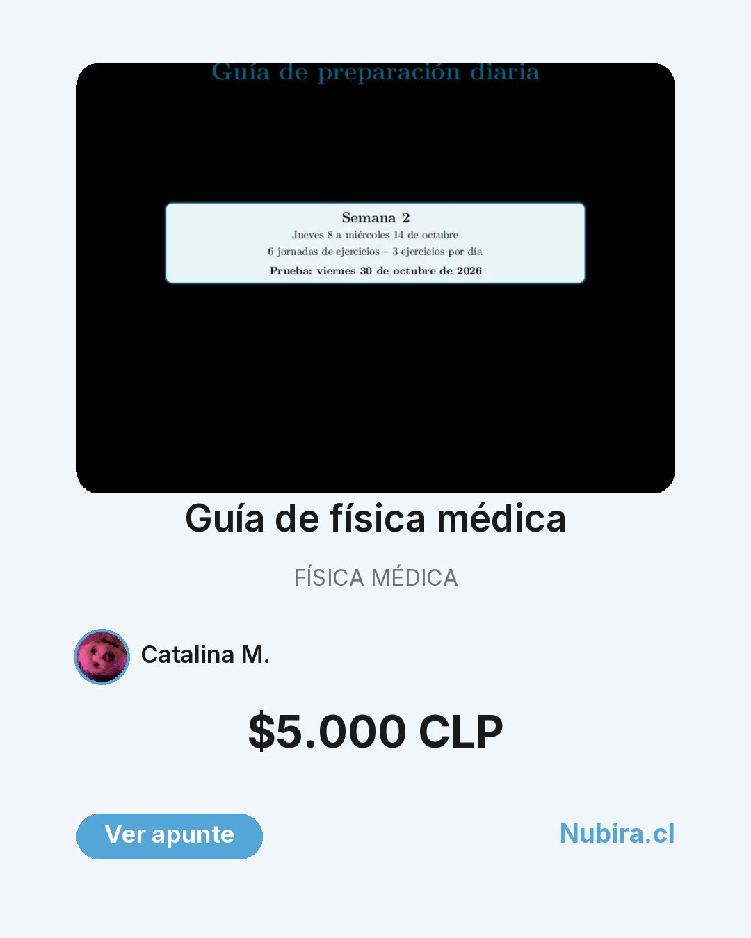 Vista previa publicación