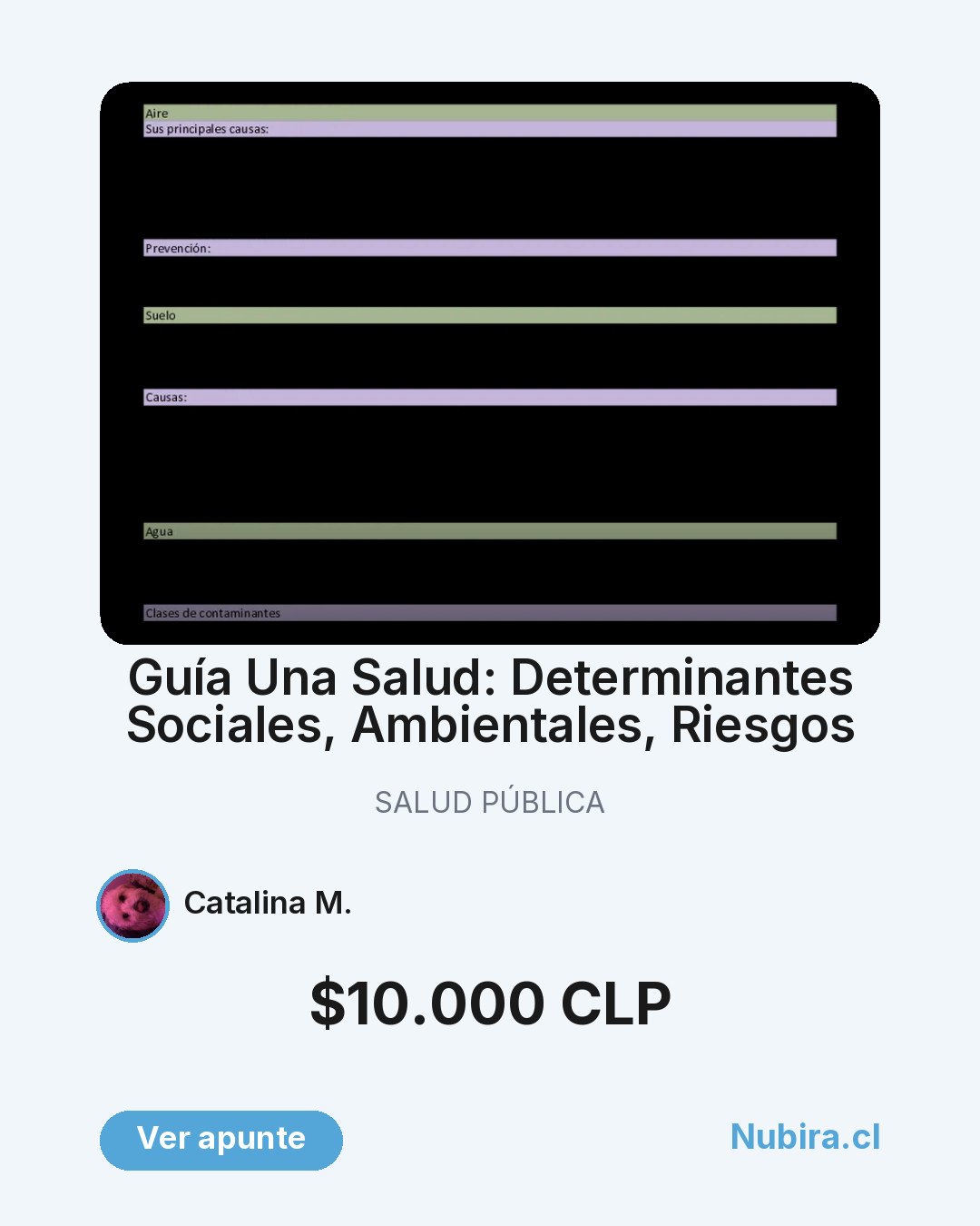 Vista previa publicación