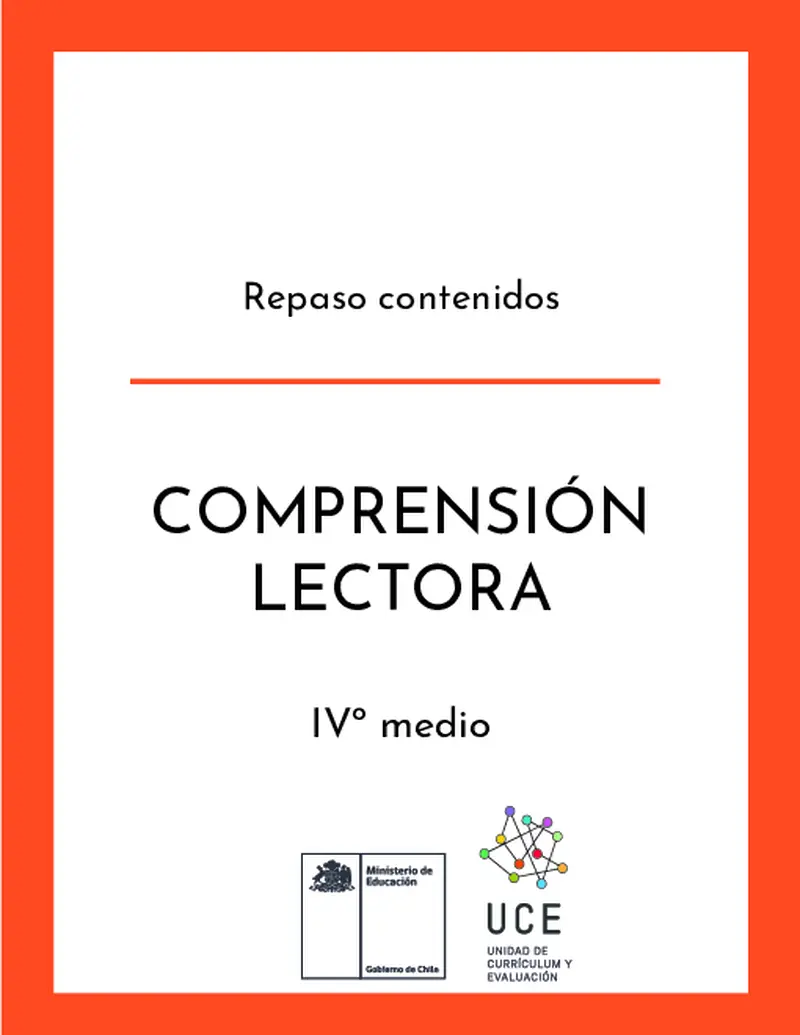 Repaso Comprensión Lectora IV Medio: Estructura Clave