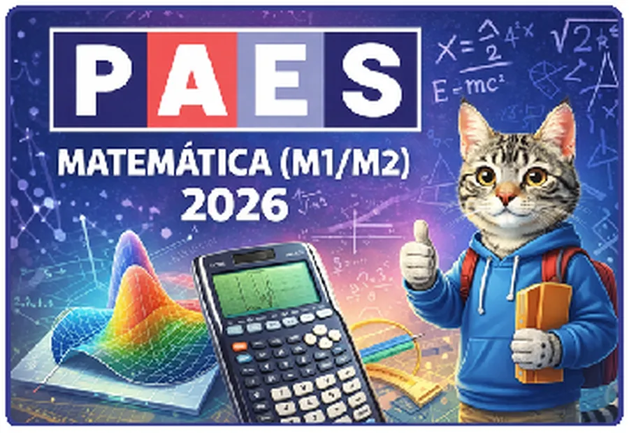 Flashcards Estratégicas PAES M1 y M2 (Ingreso 2027)