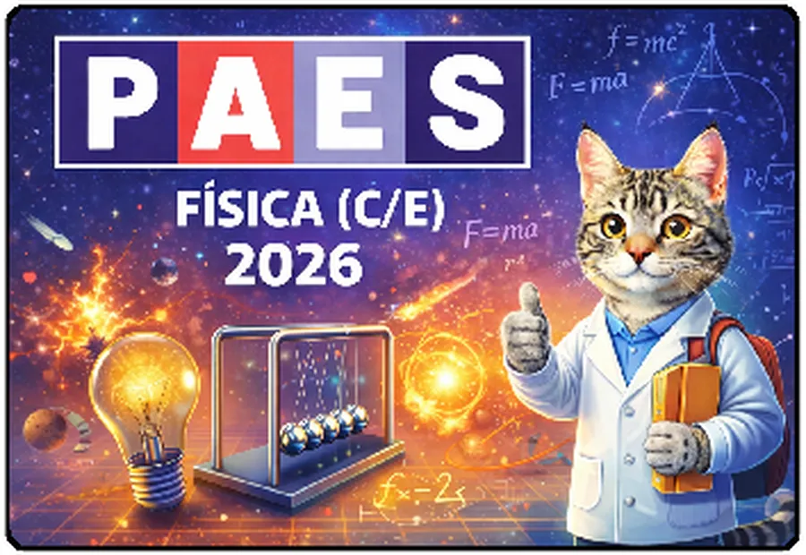 Flashcards Estratégicas PAES (Ingreso 2027) Ciencias (Física)