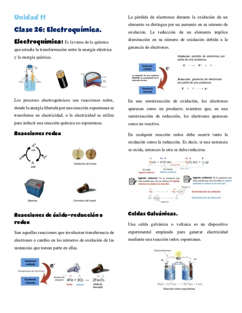 Domina la Electroquímica: Reacciones Redox y Celdas Galvánicas