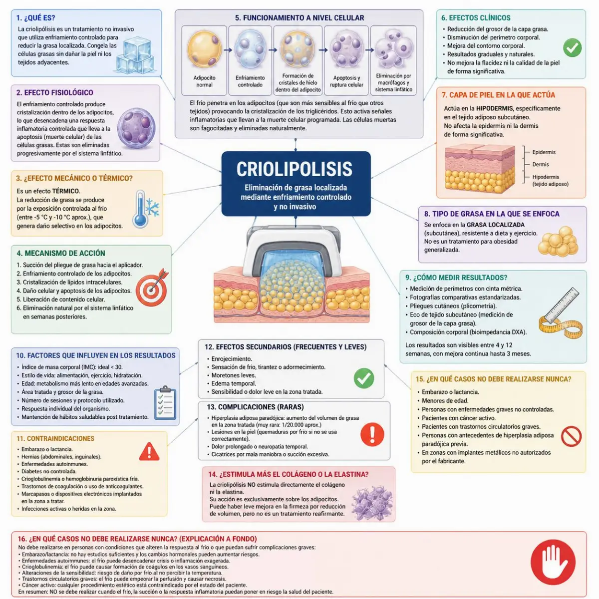 Criolipólisis: Fundamentos y Aplicaciones Estéticas