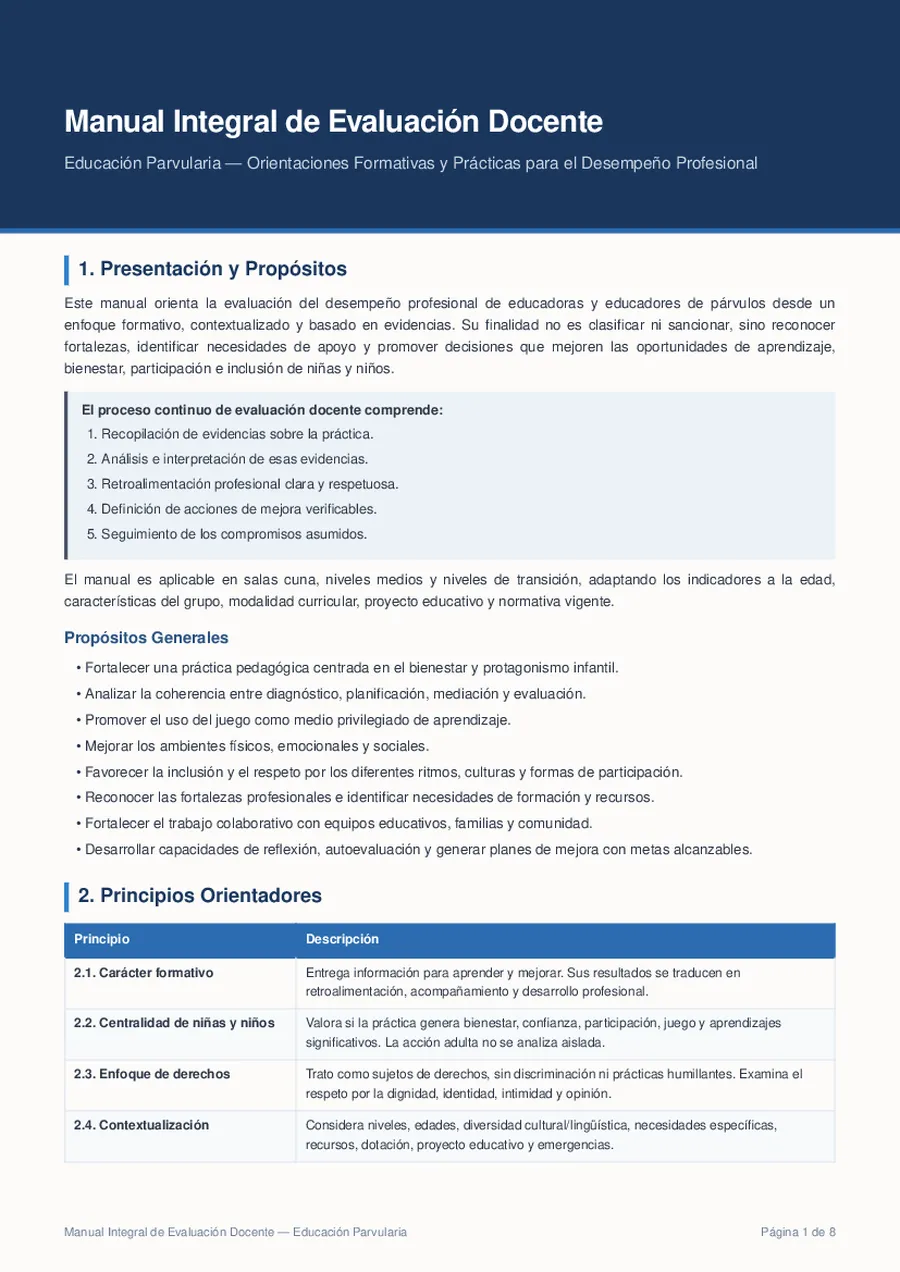 Manual evaluación docente
