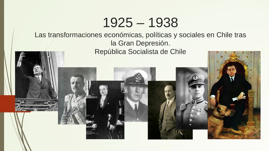 Chile 1925-1938| Resumen Completo de Historia